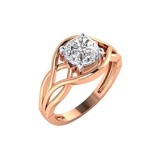 squillare 1489 Fidanzamento nozze diamante stampabile platino gioielleria gruppo musicale oro brillante prezioso gemma lusso sterlina anelli solitario 3d print model - Mito3D
