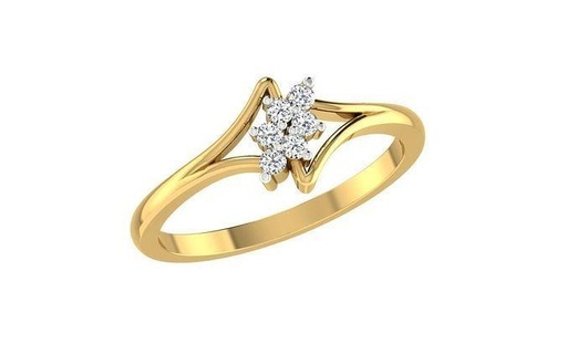 ring - 1567 rings wedding engagement jewel jewellery diamond printable gold jewelry light weight minimalist thin wt 3d print model - Mito3D