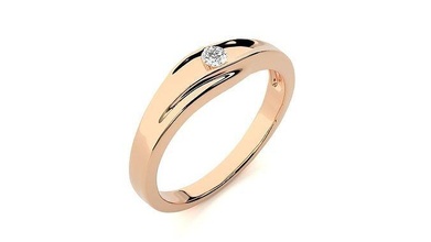squillare 216 Fidanzamento nozze diamante stampabile platino gioielleria gruppo musicale oro brillante prezioso gemma lusso sterlina anelli solitario 3d print model - Mito3D