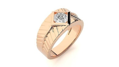 squillare 2194 fidanzamento nozze diamante stampabile platino gioielleria gruppo musicale oro brillante prezioso gemma lusso sterlina anelli solitario 3d print model - Mito3D