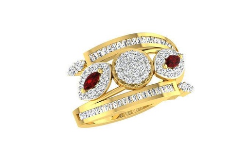 bague 230 diamant platine engagement mariage imprimable bijoux or cocktail brillant précieux gemme luxe sterling anneaux 3d print model - Mito3D