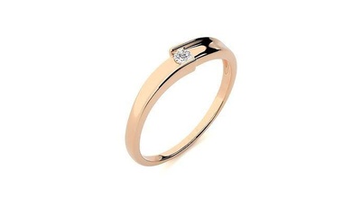 squillare 234 Fidanzamento nozze diamante stampabile platino gioielleria gruppo musicale oro brillante prezioso gemma lusso sterlina anelli solitario 3d print model - Mito3D