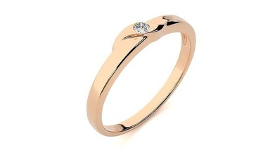 squillare 243 Fidanzamento nozze diamante stampabile platino gioielleria gruppo musicale oro brillante prezioso gemma lusso sterlina anelli solitario 3d print model - Mito3D