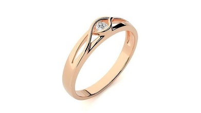 squillare 244 fidanzamento nozze diamante stampabile platino gioielleria gruppo musicale oro brillante prezioso gemma lusso sterlina anelli solitario 3d print model - Mito3D