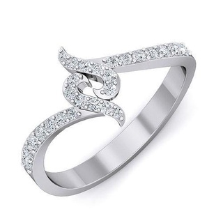 ring - 25 platinum diamond gold jewelry rings gem wedding sterling engagement printable jewel jewellery precious luxury silver 3d print model - Mito3D