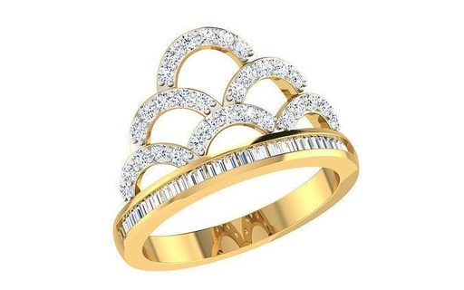 Ring 260 Diamant Platin Engagement Hochzeit druckbar Schmuck Gold Cocktail brillant wertvoll Juwel Luxus Sterling Ringe 3d print model - Mito3D