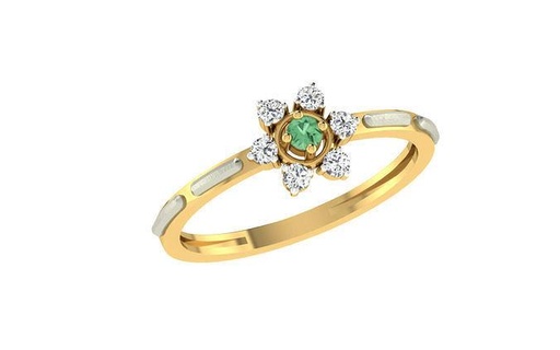 yüzük 37 yüzükler düğün nişan mücevher elmas yazdırılabilir altın takı ışık ağırlık minimalist ince wt 3d print model - Mito3D