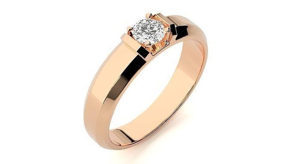 squillare 40 Fidanzamento nozze diamante stampabile platino gioielleria gruppo musicale oro brillante prezioso gemma lusso sterlina anelli solitario 3d print model - Mito3D
