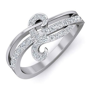 ring - 43 platinum diamond gold jewelry rings gem wedding sterling engagement printable jewel jewellery precious luxury silver 3d print model - Mito3D