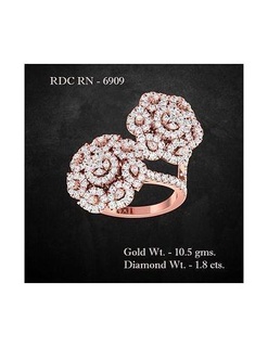 squillare 6909 gioielleria sterlina nozze Fidanzamento gioiello stampabile solitario gemma diamante oro anelli lusso prezioso platino cocktail 3d print model - Mito3D