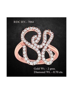 Ring 7064 Schmuck Sterling Hochzeit Engagement Juwel druckbar Solitär Diamant Gold Ringe Luxus wertvoll Platin Cocktail 3d print model - Mito3D