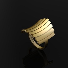 squillare oro argento diamante gioielleria stampabile gioiello nozze Fidanzamento gemma moda platino brillante bellezza anelli 3d print model - Mito3D