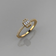 squillare oro argento gioielleria splendente design lusso stampabile moda collana pendente chanel marca amore ricchezza anelli ciondoli 3d print model - Mito3D