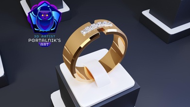 anel humilde suavidade riqueza diamante prata jóia gema imprimível brilhante arte brinco mulher feminino ouro Branco rico impressão impressao 3D rinoceronte 3dmodel profissional joalheria argolas 3d print model - Mito3D