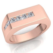 anillo 01 joya boda compromiso joyería imprimible diamante plata oro moda libra esterlina blanco brillante belleza collar platino anillos 3d print model - Mito3D