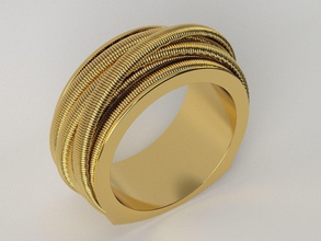 anel 0180 jóias printable platina prototipagem de ouro prata sterling fassion anéis 3d print model - Mito3D