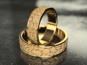 anel 0186 jóias da forma printable platina de ouro prototipagem sterling prata casamento anéis 3d print model - Mito3D