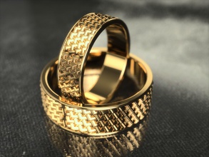 squillare 0189 gioielleria moda stampabile platino prototipazione oro fidanzamento nozze sterlina argento anelli 3d print model - Mito3D