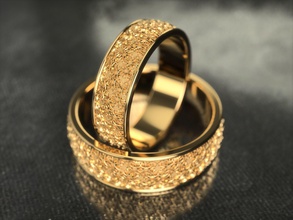 ring 0192 Schmuck Silber Mode-ring Hochzeit engagement bedruckbar ist gold-ring Ringe 3d print model - Mito3D