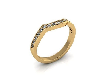 anel 10059 orelha pingente ouro joalheria prata imprimível jóia diamante jóias esterlina gema Casamento brilhante moda engagem colar pulseira argolas 3d print model - Mito3D
