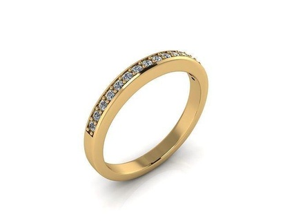 anel 10063 orelha noivado Casamento ouro prata imprimível joalheria jóia diamante branco esterlina gema jóias moda beleza brilhante pulseira roupa argolas 3d print model - Mito3D