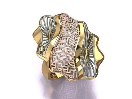 ring 10 golg gold jewelry rings silver printable diamond jewel jewellery sapphire ruby garnet emerald gem fashion engagement 3d print model - Mito3D