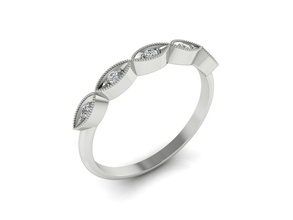 bague 103 de l'anneau le minimalisme minimalizm or d'argent bijoux imprimable l'engagement anneau mode la en mariage luxe facile lumière marque nouvelles marquize les anneaux 3d print model - Mito3D