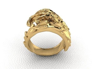 squillare 107 oro moda bellezza diamante nozze gioiello gioielleria pendente anello fidanzamento matrimonio platino stampabile Fidanzamento argento gemma celebrazione fashionring 3d print model - Mito3D