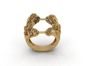 anel 110 ouro moda beleza diamante Casamento jóia jóias joalheria pingente noivado casamento platina imprimível prata gema celebração argolas 3d print model - Mito3D