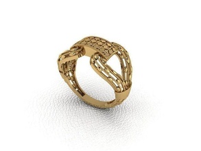 ring 11 gold fashion beauty diamond wedding jewel jewellery jewelry pendant rings 3d print model - Mito3D