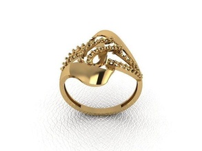 ring 112 gold mode schönheit diamant hochzeit juwel schmuck anhänger verlobungsring ehe platin druckbar engagement silber feier modering ringe 3d print model - Mito3D