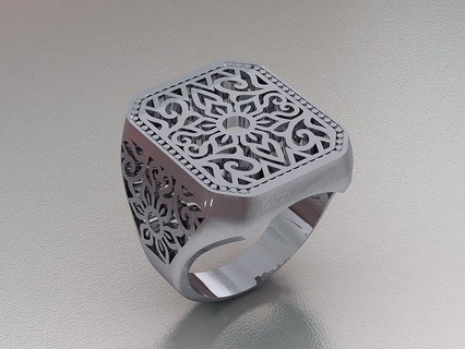 Ring 113 Ringe Schmuck Hochzeit Silber Diamant Juwel Engagement Platin brillant Gold Mode Schönheit Saphir Rubin engagem Smaragd 3d print model - Mito3D