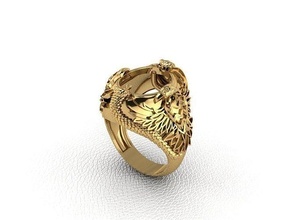 ring 115 gold fashion beauty diamond wedding jewel jewellery jewelry pendant rings 3d print model - Mito3D