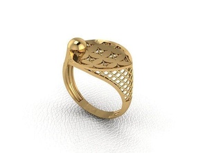 bague 117 or mode beauté diamant mariage bijou bijoux pendentif anneaux 3d print model - Mito3D