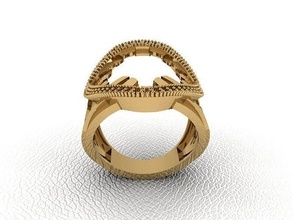 Ring 120 Gold Mode Schönheit Diamant Hochzeit Juwel Schmuck Anhänger Verlobungsring Ehe Platin druckbar Engagement Silber Feier Modering 3d print model - Mito3D
