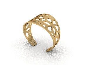 ring 132 gold mode schönheit diamant hochzeit juwel schmuck anhänger verlobungsring ehe platin druckbar engagement silber feier ringe 3d print model - Mito3D