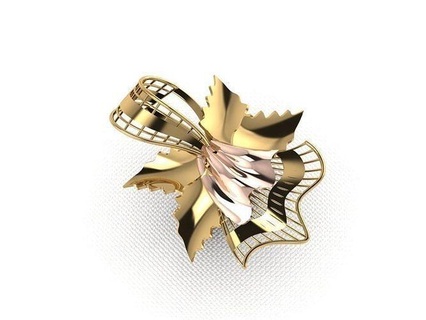 ring 140 jewelry rings gold diamond silver jewellery wedding fashion engagement platinum jewel 3d print model - Mito3D