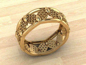 ring 141 jewelry gold fashion printable silver engagement beauty bracelete wedding jewel diamond gem engagem sterling jewellery rings 3d print model - Mito3D