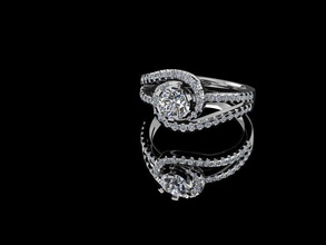 anel de 1478 jóias da forma sterling printable anéis 3d print model - Mito3D