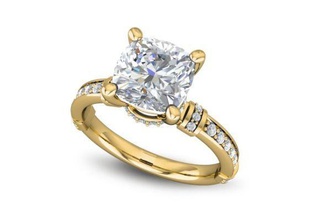anillo de 150 la joyería oro lujo gem brillante diamante imprimible zafiro compromiso moda y belleza carat diamant ruby vintag los anillos 3d print model - Mito3D