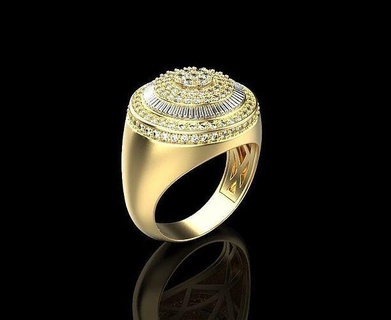 squillare 1554 anelli orecchino oro argento bianca diamante nozze Fidanzamento gemma prezioso stampabile brillante gioiello gioielleria 3d print model - Mito3D