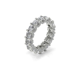 Ring 158 Gold Schmuck Mode Luxus Liebe Engagement Ringe Hochzeit scheinen Band Juwel 3d print model - Mito3D