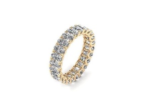 ring 165 gold jewellery jewelry fashion luxury love engagement rings wedding shine band jewel princess emerald cut radiant oval topaz rubin 3d print model - Mito3D