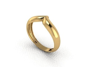 Ring 169 Gold Mode Schönheit Diamant Hochzeit Juwel Schmuck Anhänger Verlobungsring Ehe Platin druckbar Engagement Silber Feier 3d print model - Mito3D