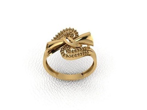ring 169 gold mode schönheit diamant hochzeit juwel schmuck anhänger verlobungsring ehe platin druckbar engagement silber feier modering ringe 3d print model - Mito3D