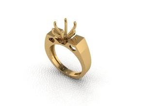 yüzük 173 altın moda güzellik elmas düğün kolye nişan yüzüğü evlilik platin yazdırılabilir gümüş mücevher kutlama 3d print model - Mito3D