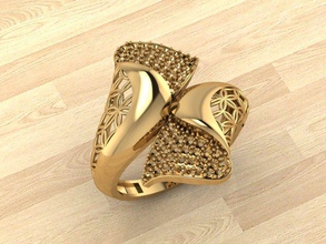 anello 17 oro gemma di fidanzamento la sterlina matrimonio gioielli gioiello moda e bellezza argento stampabile brillante diamanti zaffiro brillant abbigliamento ruby anelli 3d print model - Mito3D