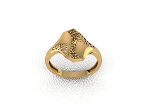 anel 175 ouro moda beleza diamante casamento jóia jóias joalheria pingente noivado casamento platina imprimível prata gema celebração argolas 3d print model - Mito3D