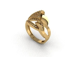 yüzük 176 altın moda güzellik elmas düğün mücevher takı kolye nişan yüzüğü evlilik platin yazdırılabilir gümüş kutlama 3d print model - Mito3D