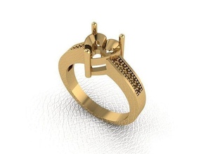 Ring 179 Gold Mode Schönheit Diamant Hochzeit Juwel Schmuck Anhänger Verlobungsring Ehe Platin druckbar Engagement Silber Feier 3d print model - Mito3D